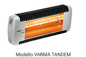 Nuovi riscaldatori a raggi infrarossi firmati Varma Tec | Sacchi Elettroforniture
