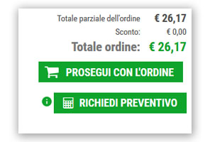 Richiedi preventivo | Sacchi Elettroforniture