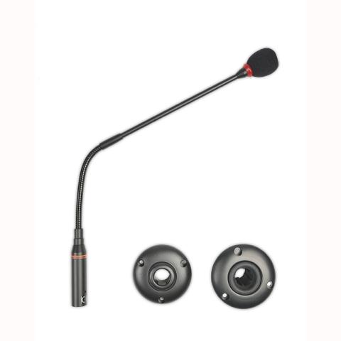 Immagine per MIC ELECTRET GOOSENECK XLR CON SPINA XLR da Sacchi elettroforniture