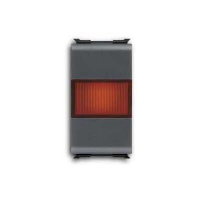 Immagine per Indicator lamp, 12 / 24 / 250V~, red LED exchangeable / Red Black - Elos da Sacchi elettroforniture