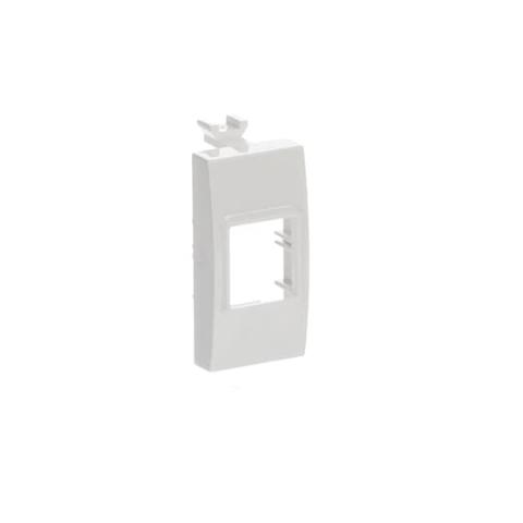 Immagine per Adapter for RJ45 connector, Keystone type Data connection 1 gang White - Chiara da Sacchi elettroforniture