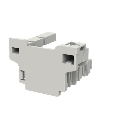 Immagine per Support for DIN bar for 1-2-3 modules, versionable 0 gang White - Chiara da Sacchi elettroforniture