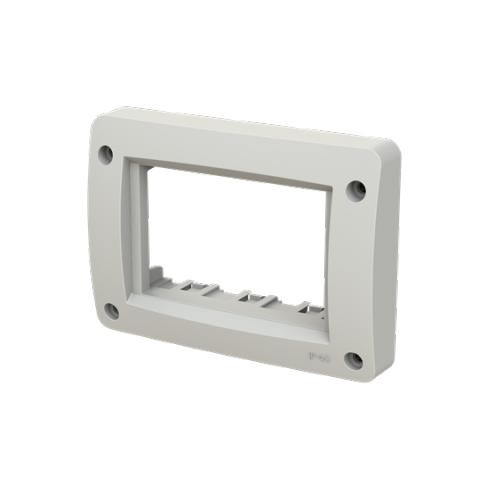 Immagine per IP40 enclosure, 3 places, 3 modules width with Clamp Grey - Chiara da Sacchi elettroforniture