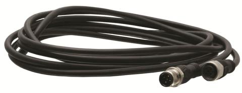 Immagine per M12-C312 - Straight M12-5 female + male connectors with 3 m cable. da Sacchi elettroforniture