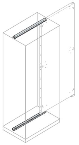 Immagine per TRACK FOR LATERAL INS. PLATE W=800MM da Sacchi elettroforniture