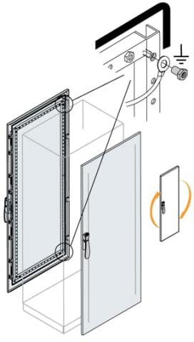 Immagine per BLIND DOOR 2000X800MM(HXW) 7035 da Sacchi elettroforniture