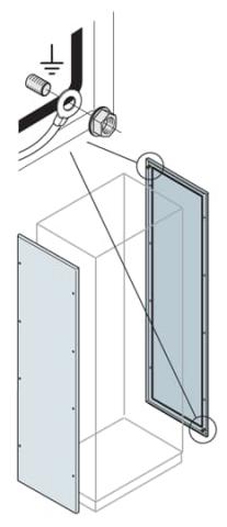 Immagine per N.2 BLIND SIDE PANELS 1800X400MM 7035 da Sacchi elettroforniture