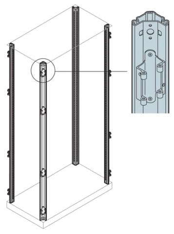 Immagine per N.4 UPRIGHTS H=2000MM da Sacchi elettroforniture