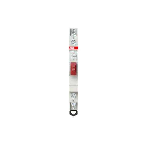 Immagine per E215-16-10 C pulsante non luminoso rosso 16A 1NA+1NC 250VAC da Sacchi elettroforniture