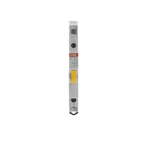 Immagine per E215-16-10 E pulsante non luminoso giallo 16A 1NA+1NC 250VAC da Sacchi elettroforniture