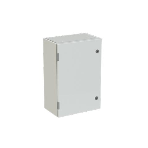 Immagine per ENCLOSURE BL.DOOR+PLATE600X400X250 7035 da Sacchi elettroforniture