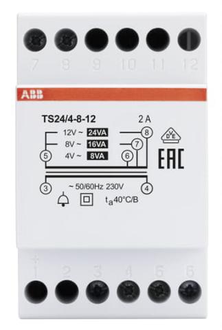 Immagine per TS24/4-8-12 Non-inherently short-circuit proof bell transformer da Sacchi elettroforniture