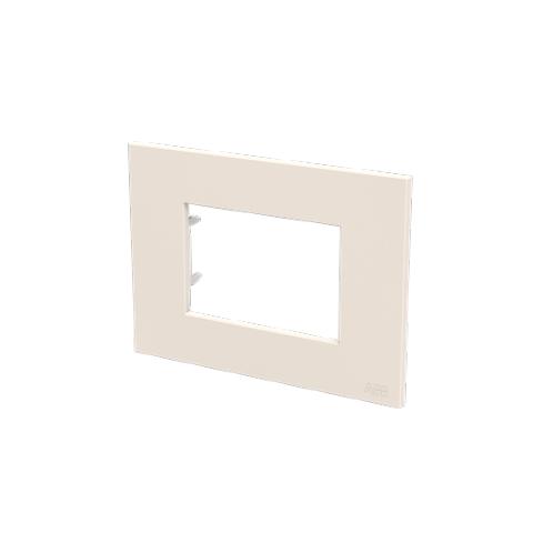 Immagine per Frame - 1-gang / 3-modules - ABB logo - White da Sacchi elettroforniture