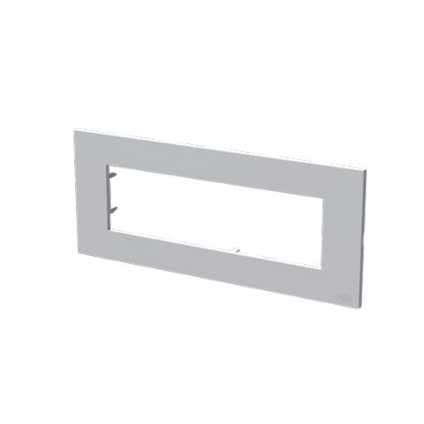 Immagine per Frame - 1-gang / 7-modules - ABB logo - Silver da Sacchi elettroforniture