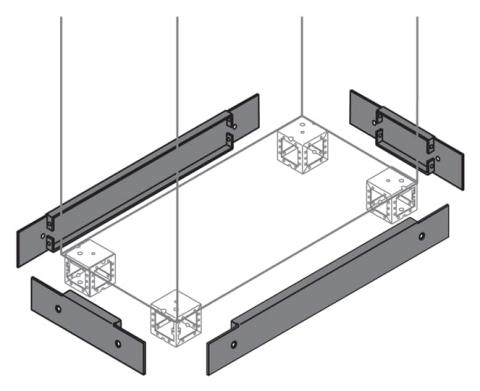 Immagine per N.2 PLINTH FLANGES 100X1000MM HXW da Sacchi elettroforniture