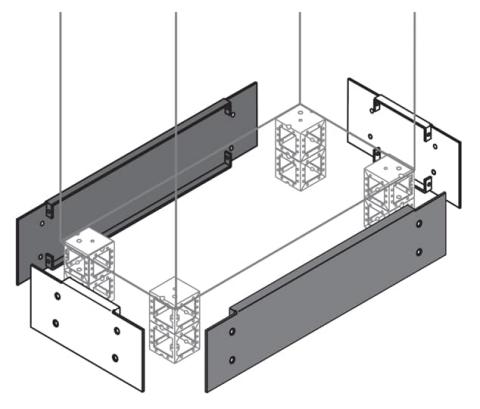 Immagine per N.2 PLINTH FLANGES 200X1000MM HXW da Sacchi elettroforniture