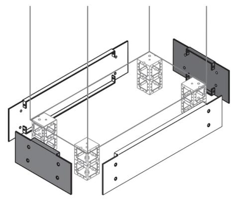 Immagine per N.2 PLINTH FLANGES 200X500MM HXW da Sacchi elettroforniture