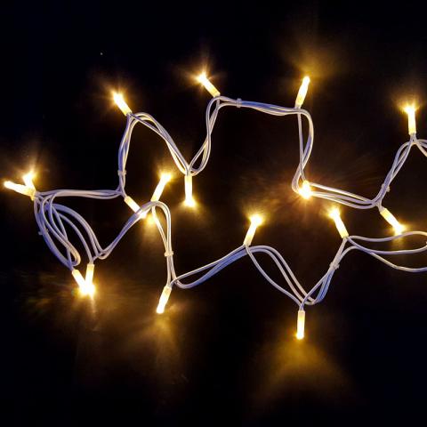 Immagine per STRINGA LUMINOSA 40 LED SENZA CAVO da Sacchi elettroforniture