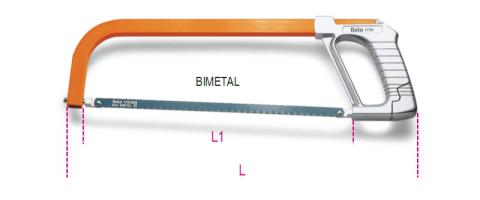 Immagine per Seghetto con sistema di tensionamento della lama incorporato nell'impugnatura da Sacchi elettroforniture