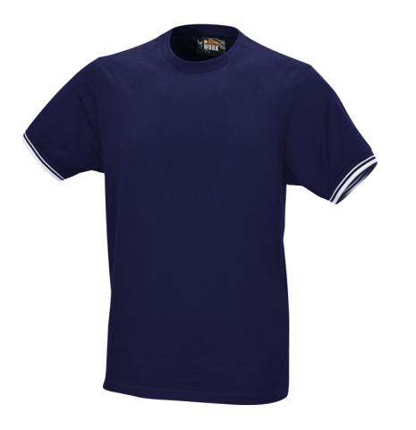 Immagine per T-shirt work in 100% cotone 150 g, blu da Sacchi elettroforniture