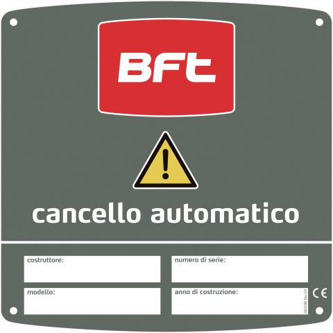 Immagine per CMS ITALIA BFT 180X180 CARTELLO AV -D831 da Sacchi elettroforniture