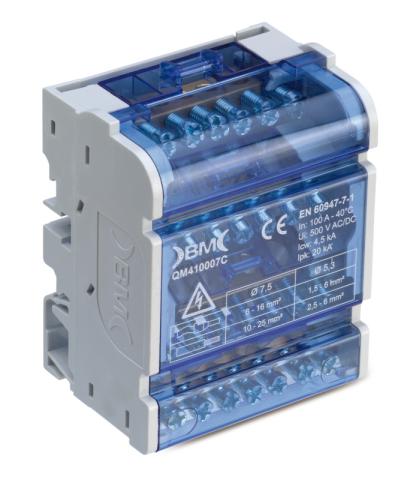 Immagine per RIPARTITORE 4POLI 100A 7CONNESSIONI da Sacchi elettroforniture