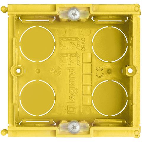 Immagine per SCATOLE - SCATOLA DA INCASSO 2 POSTI da Sacchi elettroforniture