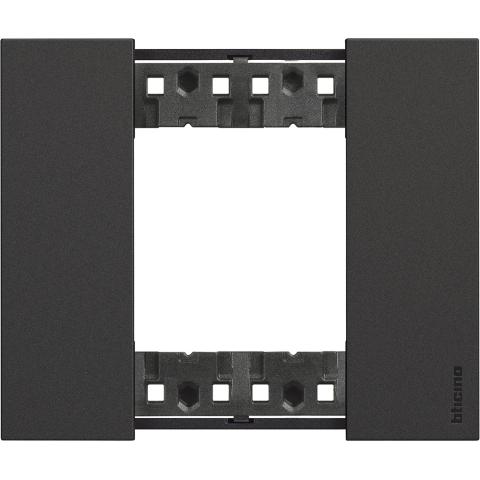 Immagine per L.NOW - PLACCA 2P NERO da Sacchi elettroforniture