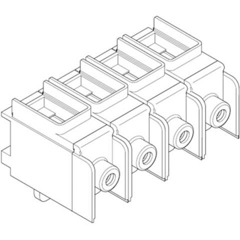 Immagine per MORSETTO ESTERNO 160A GAMMA EUROPA 4PZ da Sacchi elettroforniture