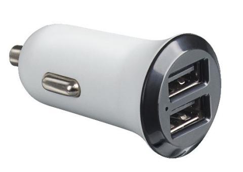 Immagine per KIT - 2 PR. USB CAR CHARGER 12V-2.1A MAX da Sacchi elettroforniture