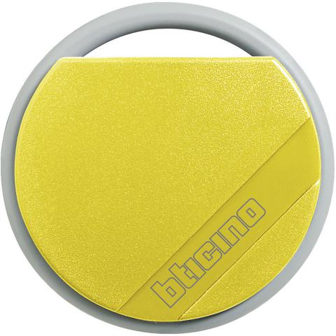 Immagine per controllo accessi - chiave transp.giallo da Sacchi elettroforniture