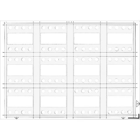 Immagine per Fogli A5 per comando 8 tasti bianco da Sacchi elettroforniture