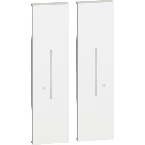 Immagine per L.NOW- Cover doppio luci wireless bianco da Sacchi elettroforniture