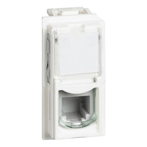 Immagine per L.NOW - connettore RJ11 (4/6) K10 bianco da Sacchi elettroforniture