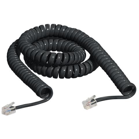 Immagine per kit - cavo spirale 2 plug 4/4 2,5m nero da Sacchi elettroforniture