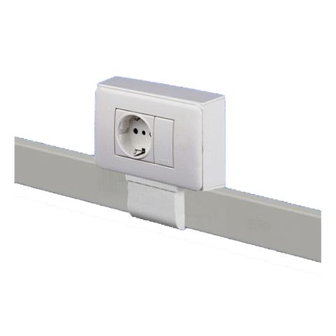 Immagine per DLP-SCATOLA P. APPARECCHI 3 MOD BIANCO da Sacchi elettroforniture