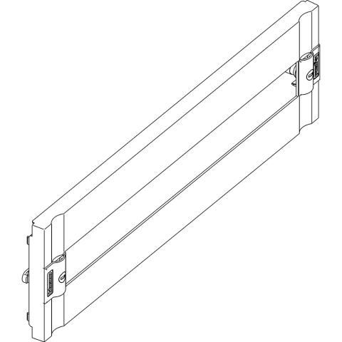 Immagine per MAS SDX - PANNELLO DIN PLASTICA H=150MM da Sacchi elettroforniture