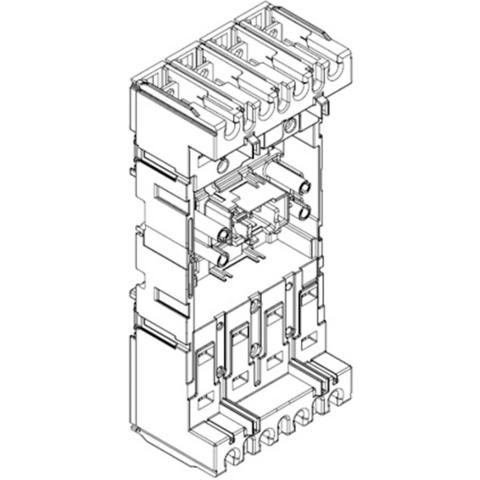 Immagine per BASE REMOVIBILE ATT ANT POST D1 4P da Sacchi elettroforniture