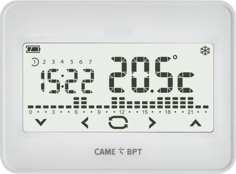 Immagine per TH/550 WH 230 CRONOTERMOST.TOUCH PARETE da Sacchi elettroforniture