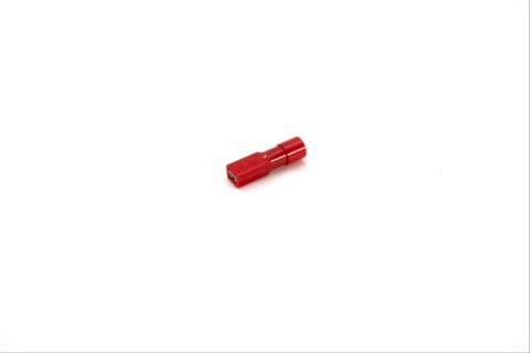 Immagine per INNESTO FEMMINA ROSSO 2,8x0,8 TUTTO ISOLATO da Sacchi elettroforniture