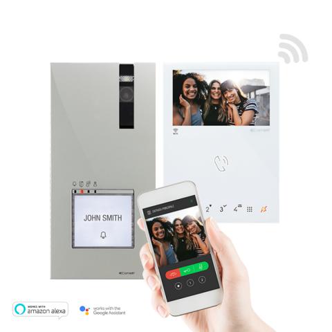 Immagine per KIT QUADRA E MINI VIVAVOCE WI-FI 2 FILI da Sacchi elettroforniture