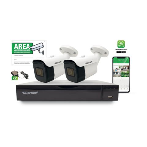 Immagine per KIT AHD SERIE SMART 5MP, 4CH da Sacchi elettroforniture