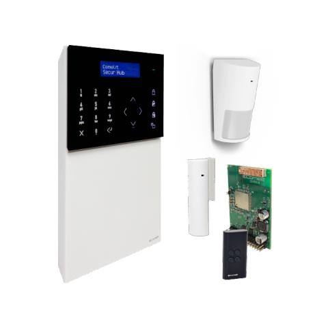 Immagine per KIT SECUR HUB 2G RF12PIR RF1MCW RF4KEY da Sacchi elettroforniture