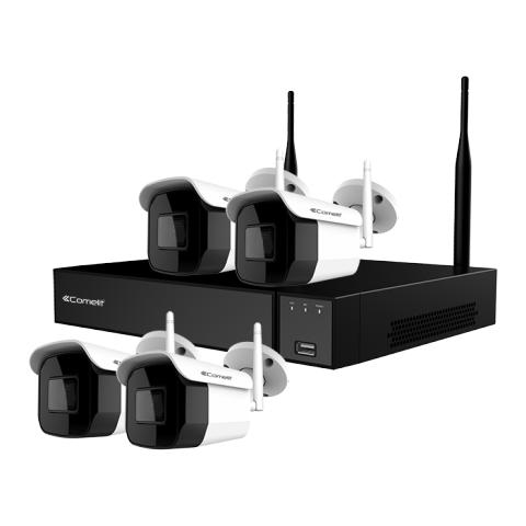 Immagine per KIT WI-FI, NVR, 4 IPC, 2MP, HDD 1TB da Sacchi elettroforniture