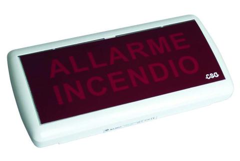 Immagine per SIRENA EN54-3 CON INDICAZIONE LUMINOSA da Sacchi elettroforniture