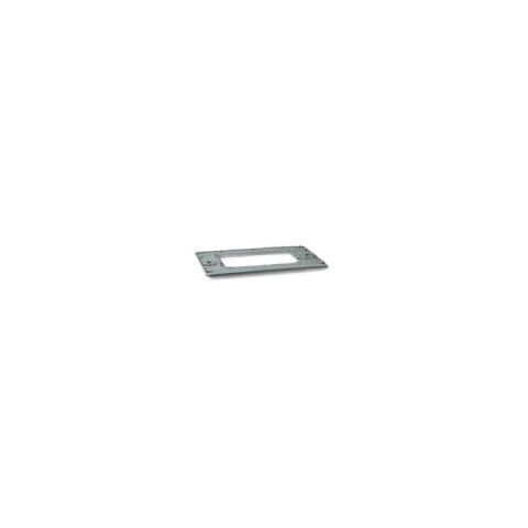 Immagine per Acc. Serie CVT-CVN - Flangia accoppiamento piedistallo per armadi serie CV largh. 546mm, prof. 308mm da Sacchi elettroforniture