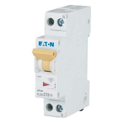 Immagine per PLN4-C10/1N INT. MT 4,5KA 1N 1MOD. 10A C da Sacchi elettroforniture