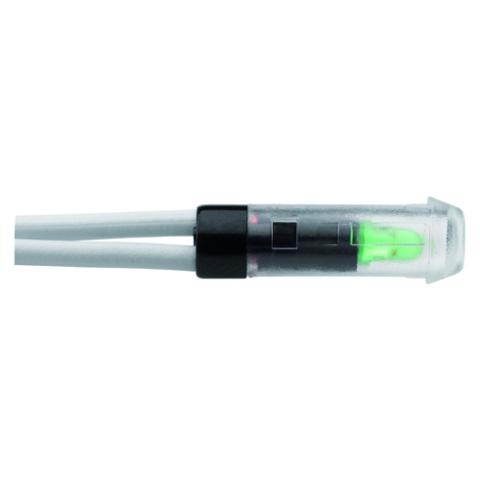 Immagine per SEGNALATORE VERDE DIAM.6MM 110-220V CA da Sacchi elettroforniture