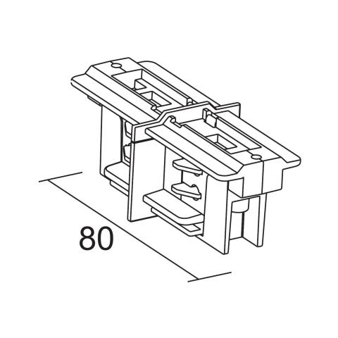 Immagine per GIUNTO LINEARE C/CONTATTI LKM INCASSO NE da Sacchi elettroforniture