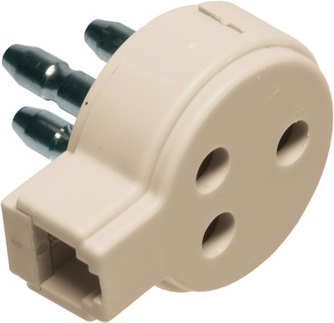 Immagine per SPINA + PRESA TELEF + ATT PLUG 6/4 MINI da Sacchi elettroforniture